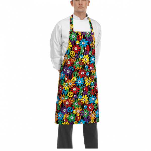 Latzschürze BIB Apron 90cm Print